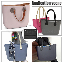 2 Stück 2 Stile PU-Kunstleder-Taschen-Organizer-Einsätze&nbsp;DIY-WR0002-87A
