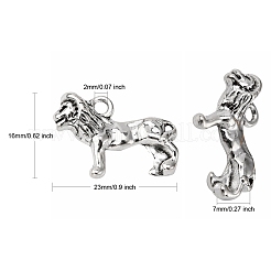 Tibetischer stil Aluminium Anhänger & Charms&nbsp;LF9364Y