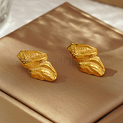 Boucles d'oreilles à tige géométriques élégantes en acier inoxydable 304&nbsp;IC1123