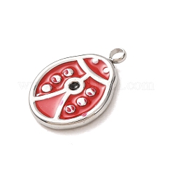 Ciondoli in acciaio inox smaltato 304&nbsp;SA-CBA46B2-08P