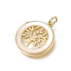 Pendentifs en laiton zircon cubique transparent&nbsp;CU-CBAF50C-15G