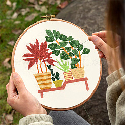 3 Set mit 3 DIY-Stickerei-Starter-Kits&nbsp;DIY-TA0006-67