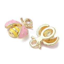 Legierung Emaille Anhänger / charms&nbsp;FIND-C074-16KCG-02
