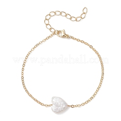Armbänder aus natürlichen Keshi-Perlen&nbsp;BJEW-JB13171