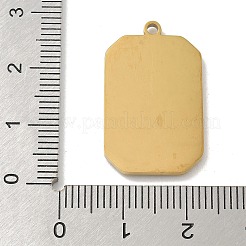 Pendentifs en strass en acier inoxydable 304&nbsp;STAS-I322-82G-A
