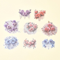 4Set Kräuterballaden Vintage Aufkleber&nbsp;DIY-FS0008-69-02
