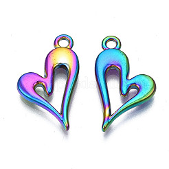 Regenbogenfarbene legierung anhänger&nbsp;LS-PALLOY-N156-181-NR