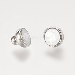 Chiusure magnetiche in ottone con passanti&nbsp;KK-H361-N-NR
