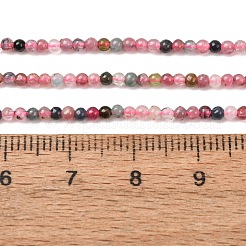 Fili di perle di tormalina multicolore naturale&nbsp;G-I289-05