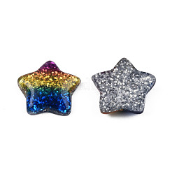 Rainbow Harzcabochons&nbsp;CRES-Q197-46