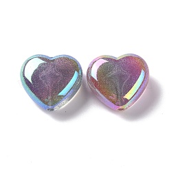 UV-Beschichtung Regenbogen schillernde ABS-Kunststoff-Glitzerpulverperlen&nbsp;KY-G025-06