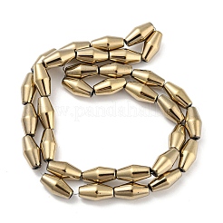 Fili di perline di ematite magnetica sintetica elettrolitica&nbsp;G-Z032-B01-02