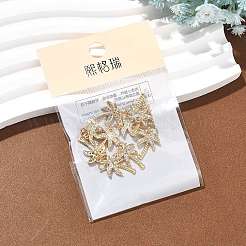 Pendentifs en laiton Shegrace avec micro-pavé de zircone cubique transparente&nbsp;X-XGRQ2C285-409G