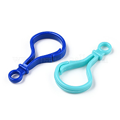 Accessoires de fermoir porte-clés en plastique opaque en forme d'ampoule en forme de bulbe&nbsp;KY-N022-08