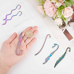 8 marque-page en alliage de style 4 pièces&nbsp;FIND-SC0003-50