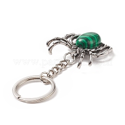 Schlüsselanhänger mit Spinnen-Edelsteinanhänger&nbsp;KEYC-C015-01
