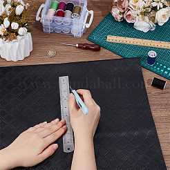 PVC-Lederstoff mit Rautenmuster&nbsp;DIY-BC0017-09A