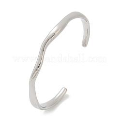 Offene Armreifen aus 304 Edelstahl für Damen&nbsp;BJEW-R019-03P-01