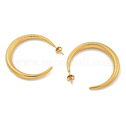 202 orecchini a bottone in acciaio inossidabile&nbsp;EJEW-H003-20G-03