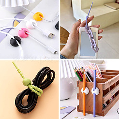 20 Stück Kabel-Organizer aus PVC-Kunststoff&nbsp;AJEW-TA0002-51B
