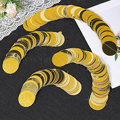 Rundes Hängebanner aus Glitzerpapier&nbsp;FEPA-WH20816-001