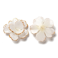 Bonnet de perles de fleurs bord doré&nbsp;X-SACR-C002-29