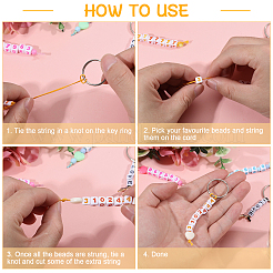 Ensemble de porte-clés à faire soi-même&nbsp;DIY-CA0007-27
