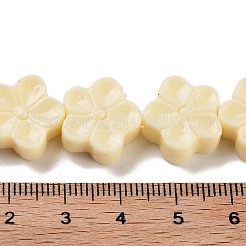 Stränge aus synthetischen geschnitzten Korallenperlen&nbsp;CORA-B001-04C