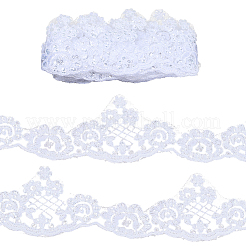 5.2 Yards Blumen-Spitzenband aus Polyester&nbsp;OCOR-GF0005-59