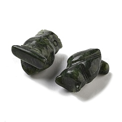 Figurines sculptées en jade naturel du sud&nbsp;DJEW-L023-G01