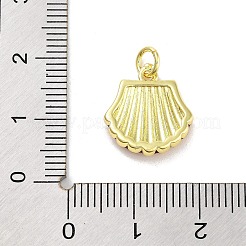 Echte 18k vergoldete Messing-Emaille-Anhänger&nbsp;KK-M293-31G-04
