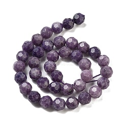 Fili di perle di lepodolite naturale&nbsp;G-C150-B03-02
