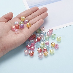 200 Stück transparente Acrylperlen&nbsp;TACR-YW0001-23