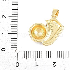 Anhänger aus Messing mit Sportmotiven und Emaille&nbsp;KK-A297-07C-G
