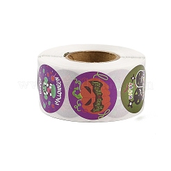 500 x runde Halloween-Aufkleber.&nbsp;AJEW-S090-03E