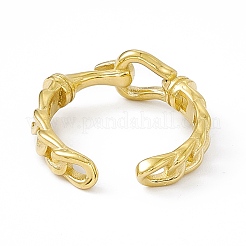 Anillo de acero inoxidable 304 con revestimiento iónico (IP) para mujer&nbsp;RJEW-C060-11G