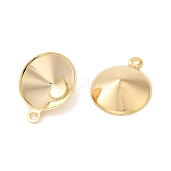 Ionenplattierung (IP) 304 Edelstahl Anhänger spitze Rückseite Strass-Einstellungen&nbsp;STAS-U025-05C-G