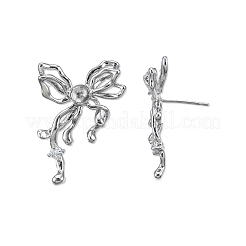 Risultati dell'orecchino a perno in ottone con pavé di zirconi chiari&nbsp;KK-N232-438P-A