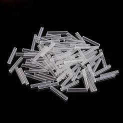 Glass tubulär Perlen&nbsp;SEED-E001-12mm-01#