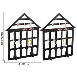 Abnehmbare schöne Haus-Acryl-Ohrringständer&nbsp;EDIS-WH0029-48A