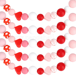 136 Stück Silikonperlen&nbsp;SIL-PA0001-52