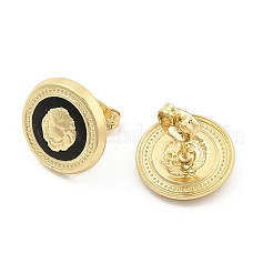 Boucles d'oreilles à tige en acier inoxydable 304 doré plaqué sous vide PVD pour femmes&nbsp;EJEW-Z068-12G