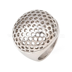 Anneaux de manchette ouverts en acier inoxydable 304&nbsp;RJEW-D336-05P