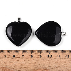 Natürlichen Obsidian Anhänger&nbsp;G-S364-006F