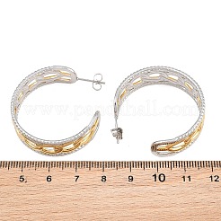 Boucles d'oreilles demi-créoles&nbsp;SA-CBA45D5-33GP
