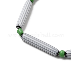 Perline a spina di pesce realizzate a mano con la tecnica del lampwork&nbsp;LAMP-Z019-01-14