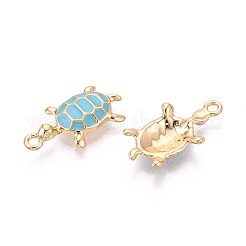 Pendente smaltati in lega&nbsp;PALLOY-T092-26G-06