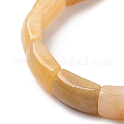 Stretch-Armbänder aus natürlicher Topas-Jade-Perle für Frauen und Männer&nbsp;BJEW-C097-02A-12