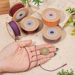 5 Rolle 5 Farben 20m 18-lagige Baumwollkordel&nbsp;OCOR-TA0003-64B
