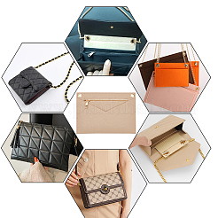 Geldbeutel-Organizer-Einsatz aus Filz&nbsp;FIND-WH0036-72G-02